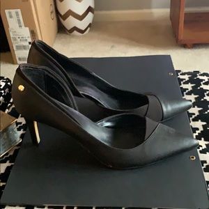 Black Pumps about 3 1/2 inch Heel